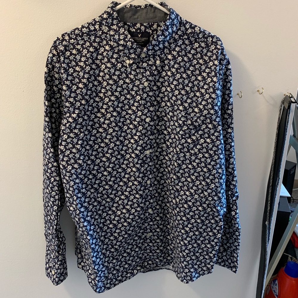 Floral Button Down - Picture 1 of 3